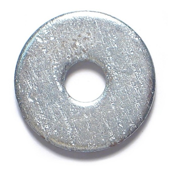 Midwest Fastener Fender Washer, Fits Bolt Size #10 , Steel Zinc Plated Finish, 50 PK 31521